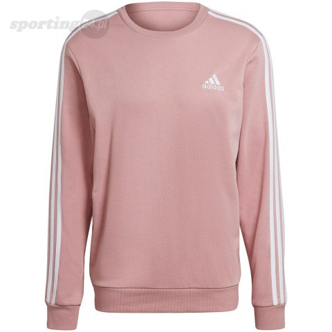 Bluza męska adidas M 3S FT SWT różowa HE4417 Adidas