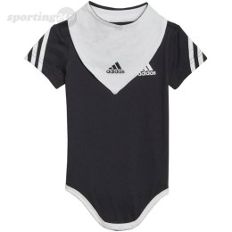 Body dla dzieci adidas I FI GIFT SET czarno-białe HF1974 Adidas