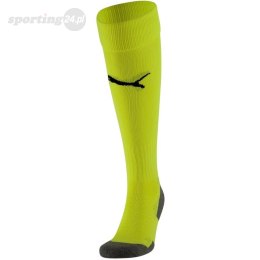 Getry piłkarskie Puma Team LIGA Socks Core limonkowe 703441 33 Puma