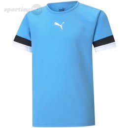 Koszulka dla dzieci Puma teamRISE Jersey Jr błękitna 704938 18 Puma