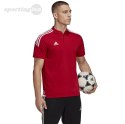 Koszulka męska adidas Condivo 22 Polo czerwona H44107 Adidas teamwear