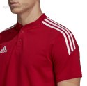 Koszulka męska adidas Condivo 22 Polo czerwona H44107 Adidas teamwear