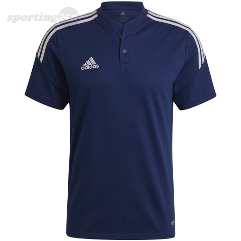 Koszulka męska adidas Condivo 22 Polo granatowa H44108 Adidas teamwear