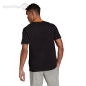 Koszulka męska adidas Essentials Colorblock Single Jersey Tee pomarańczowo-czarna HE4328 Adidas