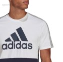 Koszulka męska adidas M CB T biało-granatowa HE4329 Adidas