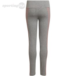 Legginsy adidas 3-Stripes Cotton Tights szare HD4368 Adidas