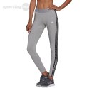 Legginsy damskie adidas Loungewear Essentials 3-Stripes szare HE7016 Adidas