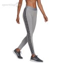 Legginsy damskie adidas Loungewear Essentials 3-Stripes szare HE7016 Adidas