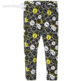 Legginsy dla dzieci Puma x Smiley World AOP czarne 846977 01 Puma