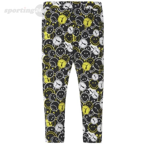 Legginsy dla dzieci Puma x Smiley World AOP czarne 846977 01 Puma