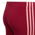 Legginsy dla dzieci adidas Essentials 3-Stripes Leggings czerwone HE1997 Adidas