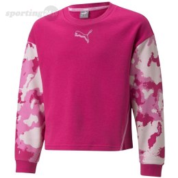 Bluza dla dzieci Puma Alpha Crew TR różowa 846941 14 Puma