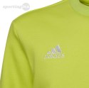 Bluza dla dzieci adidas Entrada 22 Sweat Top limonkowa HC5043 Adidas teamwear