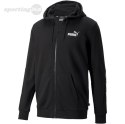 Bluza męska Puma ESS+ Tape Full-Zip Hoodie TR czarna 848768 01 Puma