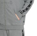 Bluza męska Puma ESS+ Tape Full-Zip Hoodie TR szara 848768 03 Puma