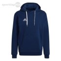 Bluza męska adidas Entrada 22 Hoody granatowa H57513 Adidas teamwear