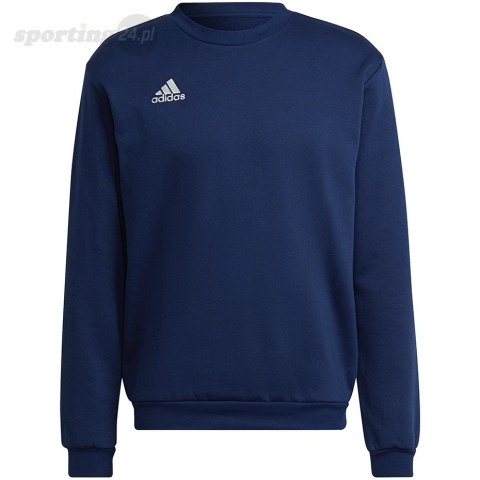 Bluza męska adidas Entrada 22 Sweat Top granatowa H57480 Adidas teamwear