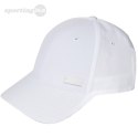 Czapka z daszkiem dla dzieci adidas Lightweight Metal Badge Baseball Cap OSFC biała GM6264 Adidas