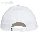 Czapka z daszkiem dla dzieci adidas Lightweight Metal Badge Baseball Cap OSFC biała GM6264 Adidas