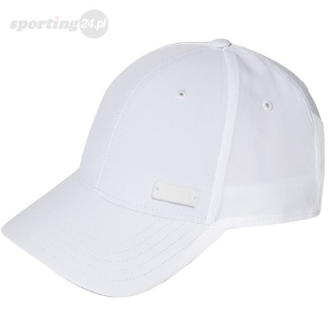 Czapka z daszkiem męska adidas Lightweight Metal Badge Baseball Cap biała OSFM GM6264 Adidas