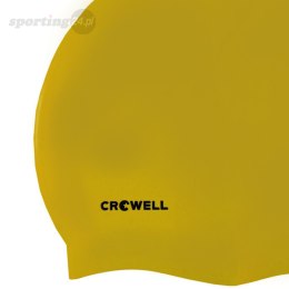 Czepek pływacki silikonowy Crowell Mono Breeze kol.8 żółty Crowell