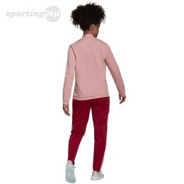 Dres damski adidas Essentials 3-Stripes Track Suit różowy HD4301 Adidas