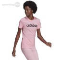 Koszulka damska adidas Loungwear Essentials Slim Logo Tee różowa HD1681 Adidas