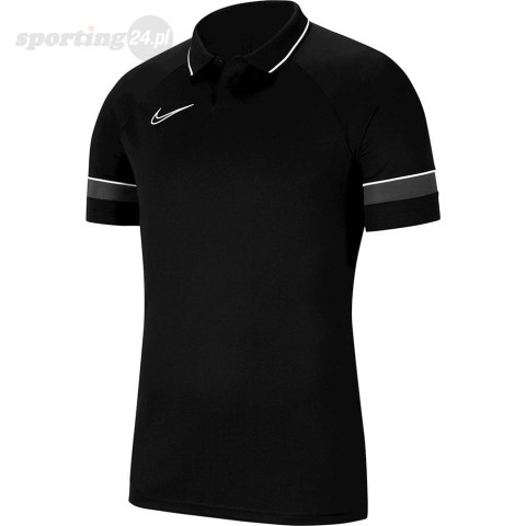 Koszulka dla dzieci Nike Dri-FIT Academy 21 Polo SS czarna CW6106 014 Nike Team