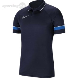 Koszulka dla dzieci Nike Dri-FIT Academy 21 Polo SS granatowa CW6106 453 Nike Team