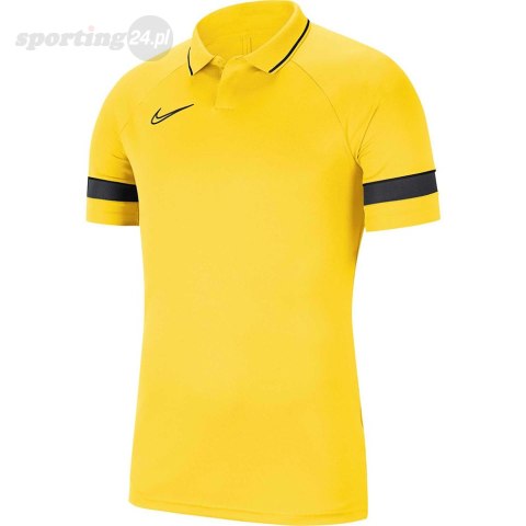 Koszulka dla dzieci Nike Dri-FIT Academy 21 Polo SS żółta CW6106 719 Nike Team