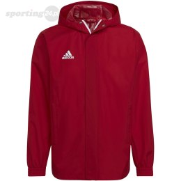 Kurtka męska adidas Entrada 22 All Weather Jacket czerwona HG6299 Adidas teamwear