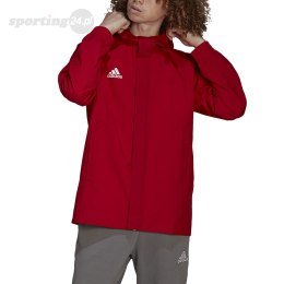 Kurtka męska adidas Entrada 22 All Weather Jacket czerwona HG6299 Adidas teamwear