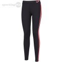 Legginsy damskie Joma Ascona Long Tight czarno-różowe 901127.119 Joma