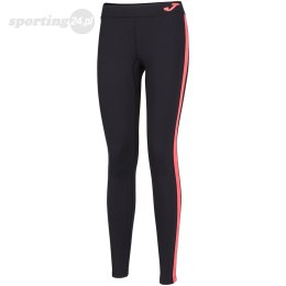 Legginsy damskie Joma Ascona Long Tight czarno-różowe 901127.119 Joma