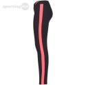 Legginsy damskie Joma Ascona Long Tight czarno-różowe 901127.119 Joma