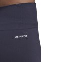 Legginsy damskie adidas Aeroknit Seamless Short Tights granatowe HE2960 Adidas