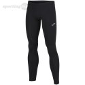 Legginsy męskie Joma Running Night Long Tights czarne 101779.100 Joma