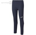 Spodnie męskie Puma teamFINAL Casuals Pants granatowe 657386 06 Puma