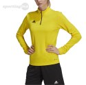 Bluza damska adidas Entrada 22 Top Training żółta HI2130 Adidas teamwear