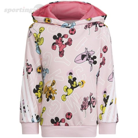 Bluza dla dzieci adidas Disney Mickey Mouse różowa HK6661 Adidas