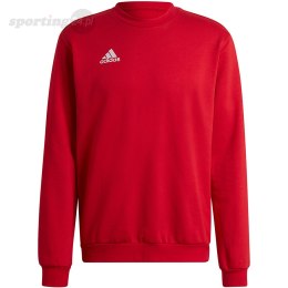 Bluza męska adidas Entrada 22 Sweat Top czerwona HB0577 Adidas teamwear