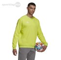 Bluza męska adidas Entrada 22 Sweat Top limonkowa HC5049 Adidas teamwear