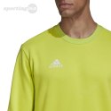 Bluza męska adidas Entrada 22 Sweat Top limonkowa HC5049 Adidas teamwear