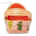 Chodaki dla dzieci Crocs Classic Party Kids pomarańczowe 207826 83E Crocs