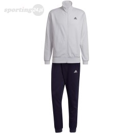 Dres męski adidas Logo Graphic Track Suit szaro-granatowy H61134 Adidas