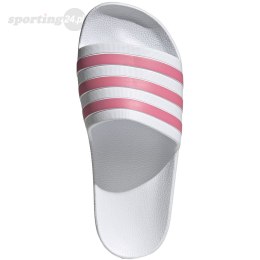 Klapki damskie adidas Adilette Aqua biało-różowe GZ5237 Adidas