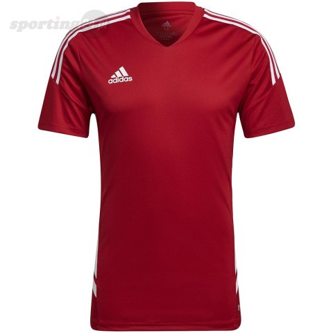 Koszulka męska adidas Condivo 22 Jersey czerwona HA6286 Adidas teamwear