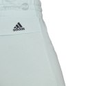 Spodenki damskie adidas Essentials Slim Logo Shorts turkusowe HE9363 Adidas