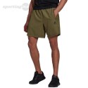 Spodenki męskie adidas AeroReady Designed 2 Move Woven Sport Shorts zielone HC6856 Adidas