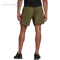 Spodenki męskie adidas AeroReady Designed 2 Move Woven Sport Shorts zielone HC6856 Adidas